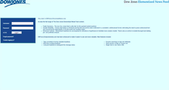 Desktop Screenshot of enforce.dowjonesnews.com