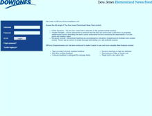 Tablet Screenshot of enforce.dowjonesnews.com